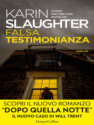 cover image of Falsa testimonianza